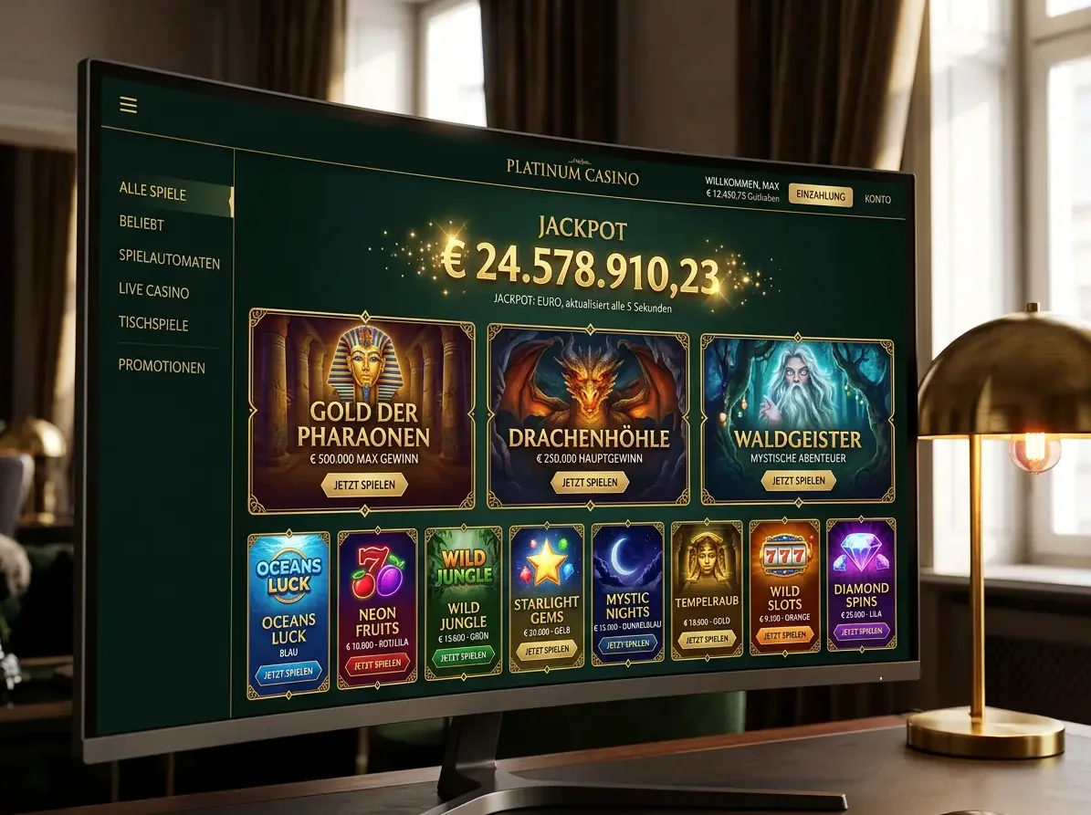 Marvel — Spielsaal und Angebot